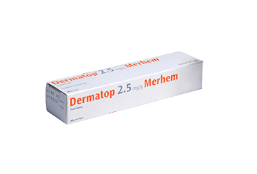 DERMATOP 2,5 MG 30 GR MERHEM